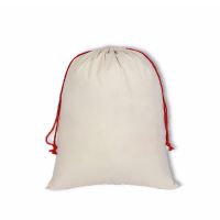 Sublimation Blanks Linen Christmas Santa Sack with Red String