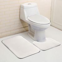 Sublimation bathroom mats toilet three-piece set(lager)