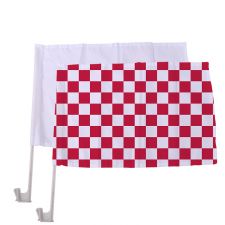 Sublimation Single-sided Car Flag with Pole