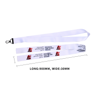 Sublimation Polyester Lanyard  with installation tool