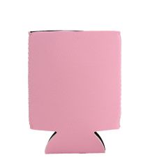 Sublimation Neoprene 300ml Beer Can Coozies-light pink