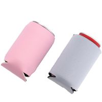 Sublimation Neoprene 300ml Beer Can Coozies-light pink