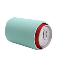 Sublimation Neoprene 300ml Beer Can Coozies-light green