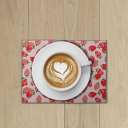 Sublimation linen placemats double-sided placemat