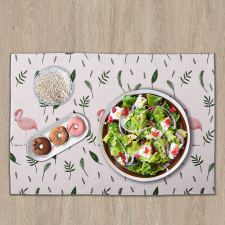 Sublimation linen double-sided placemat