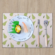 Sublimation linen double-sided placemat 30*40cm