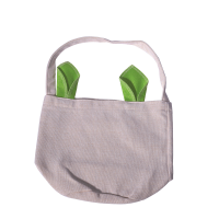 Sublimation Bunny Ear Easter Basket Bag -green