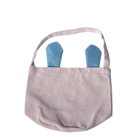 Sublimation Bunny Ear Easter Basket Bag -blue