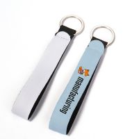 Sublimation Neoprene Wristlet Strap Keychain