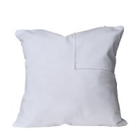 Sublimation Short plush throw pillow case with pocket