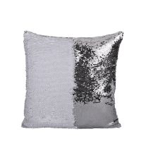 Sublimation Square Flip Sequin Pillow Case（white+red）