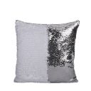 Sublimation Square Flip Sequin Pillow Case（white+silver）