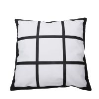 Sublimation Blank Pillow Case with 9 Panel