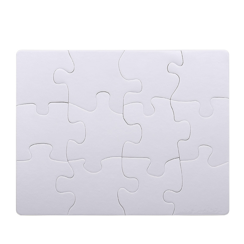 Sublimation Blank Paper Jigsaw Puzzle-12pcs