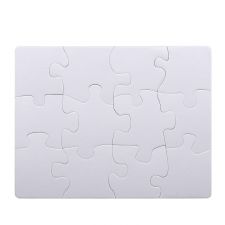 Sublimation Blank Paper Jigsaw Puzzle-12pcs