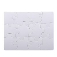 Sublimation Blank Paper Jigsaw Puzzle-12pcs