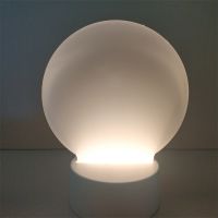 Sublimation Blank Acrylic lamp-frosted round-with 3 colors USB stand