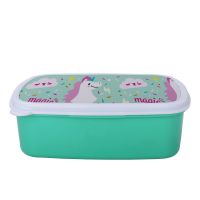 Sublimation Blank Plastic Lunch Box-blue