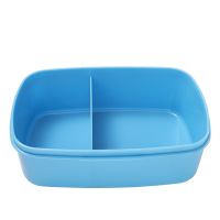 Sublimation Blank Plastic Lunch Box-blue