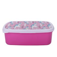 Sublimation Blank Plastic Lunch Box-blue