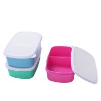 Sublimation Blank Plastic Lunch Box-blue