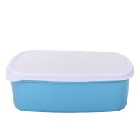 Sublimation Blank Plastic Lunch Box-blue