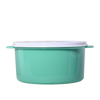 Sublimation Blank Round Plastic Lunch Box Candy box-green