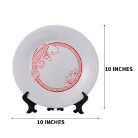 Sublimation Blank Porcelain Plates 10 inches