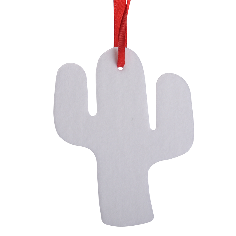 Sublimation Cactus Shape Felt Air Fresheners