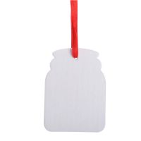 Sublimation Mason jar shape felt air fresheners