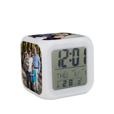 Sublimation Blanks LED Color Change Digital Alarm Clock