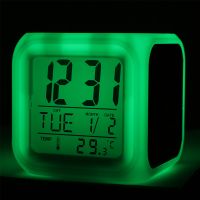 Sublimation Blanks LED Color Change Digital Alarm Clock