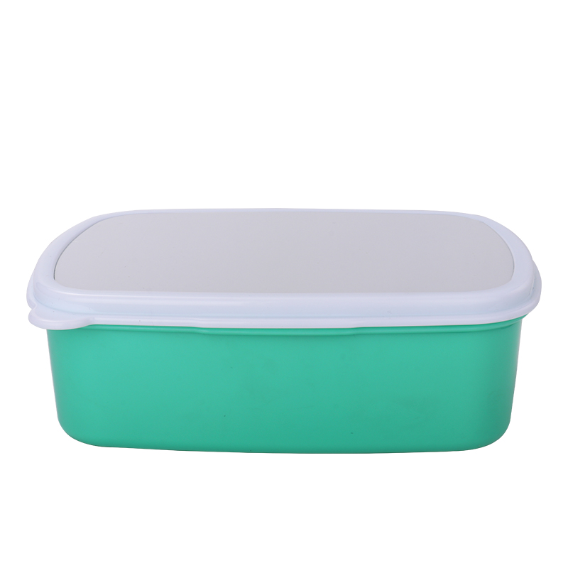 Sublimation Blank Plastic Lunch Box-green