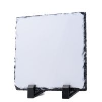 Sublimation Blank Slate Photo Frame-square