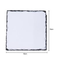 Sublimation Blank Slate Photo Frame-square