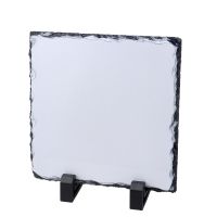 Sublimation Blank Slate Photo Frame-square