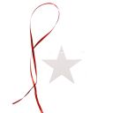 Sublimation double-side MDF Christmas Ornaments-star