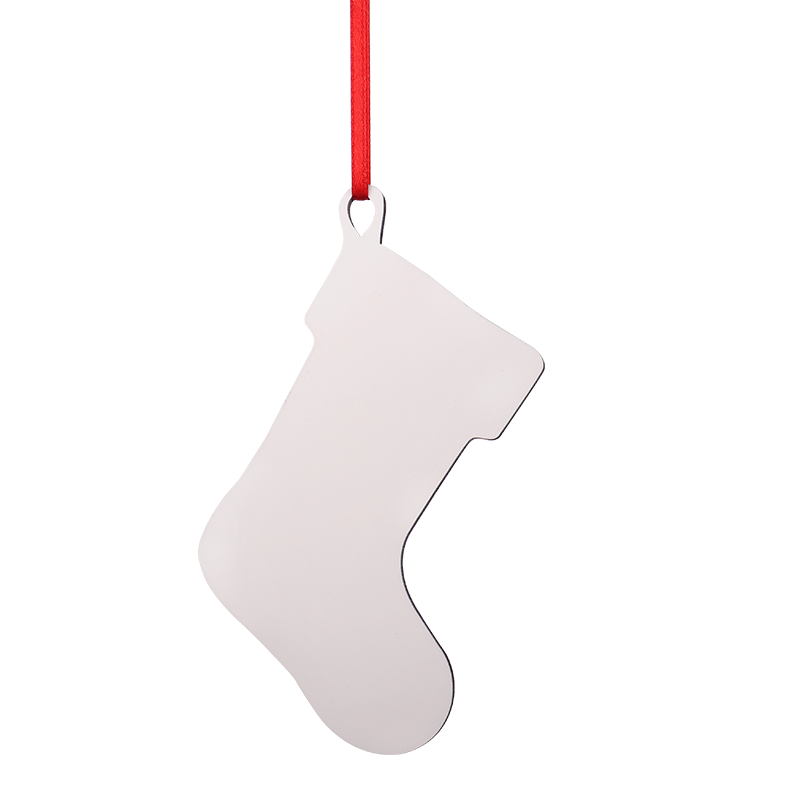 Sublimation MDF Christmas Ornaments Double-side - stocking