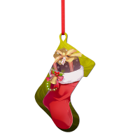 Sublimation MDF Christmas Ornaments Double-side - stocking