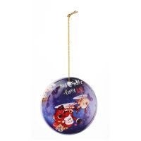 Sublimation Ceramic Christmas Ornaments-Round