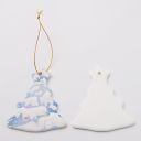 Sublimation Ceramic Christmas Ornaments-tree