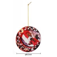 Sublimation Ceramic Christmas Ornaments-round