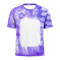 Sublimation Blank Unisex Bleached T-shirt-Rectangle-M