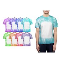 Sublimation Blank Unisex Bleached T-shirt-Rectangle-3XL