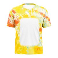 Sublimation Blank Unisex Bleached T Shirt-S