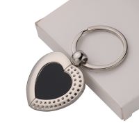 Laser Engraving Blank Metal Keychain-50*25*4MM