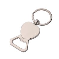 Laser Engraving Blank Metal Bottle Opener Keychain-49*30*4MM