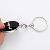 Laser Engraving Blank Metal Circle Shape Keychain-LS20004