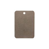 Sublimation MDF single-sided cash Card Holder(with adhesive and plastic pouch)-cirlce hole