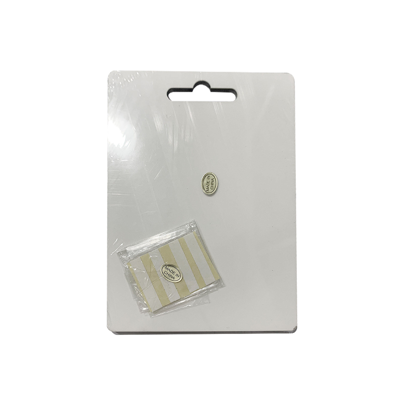 Sublimation MDF single-sided cash Card Holder(with adhesive and plastic pouch)- aircraft hole